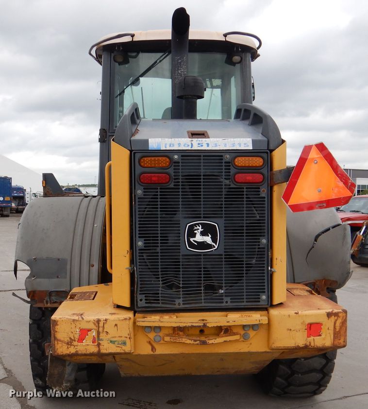 image for item DL8771 2006 John Deere 544J  wheel loader