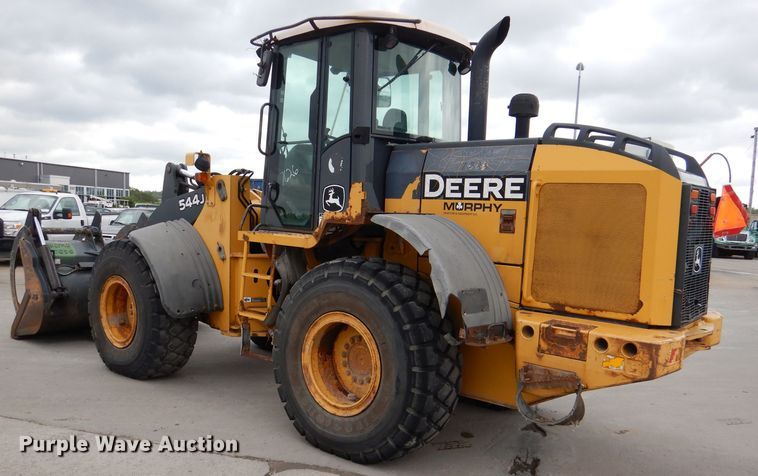 image for item DL8771 2006 John Deere 544J  wheel loader