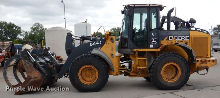 image for item DL8771 2006 John Deere 544J  wheel loader