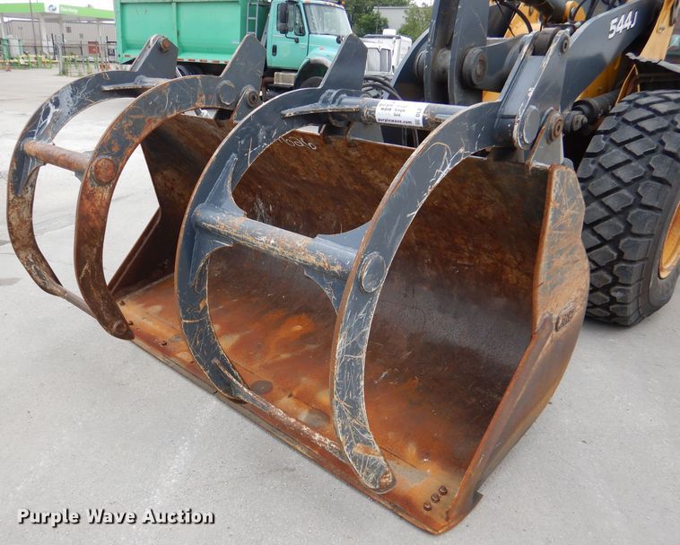 image for item DL8771 2006 John Deere 544J  wheel loader