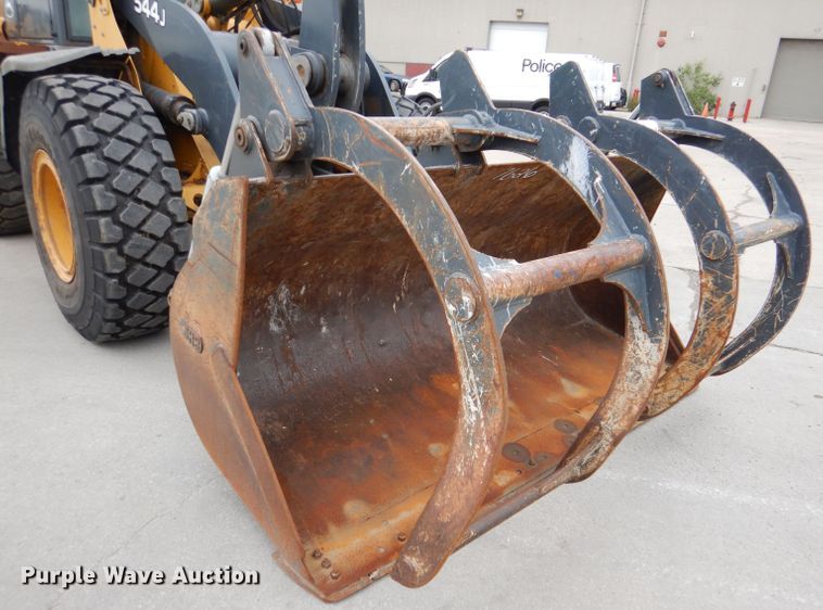 image for item DL8771 2006 John Deere 544J  wheel loader