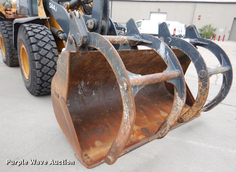 image for item DL8771 2006 John Deere 544J  wheel loader