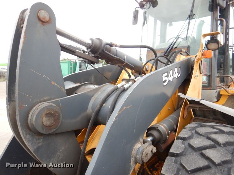 image for item DL8771 2006 John Deere 544J  wheel loader