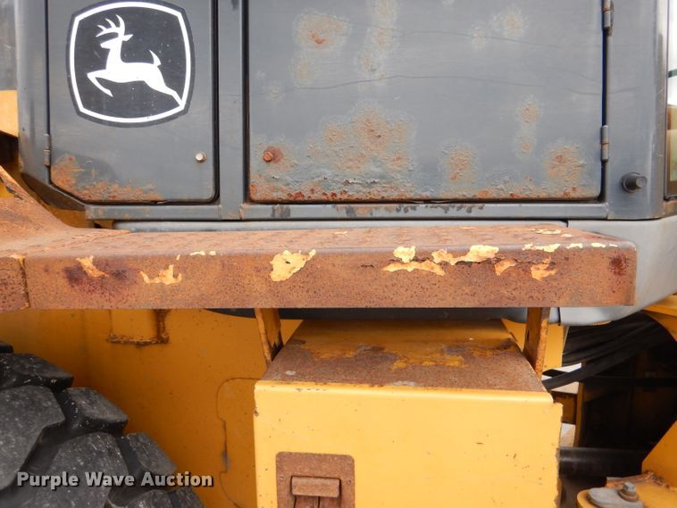 image for item DL8771 2006 John Deere 544J  wheel loader