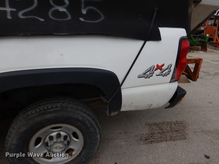 image for item DL8775 2007 Chevrolet Silverado 2500HD  pickup truck