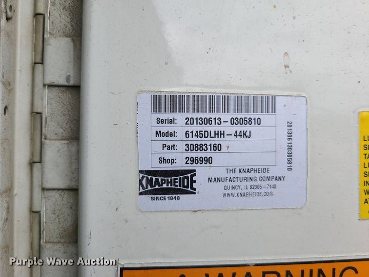 image for item DL8778 2013 International DuraStar 4300  utility / service truck