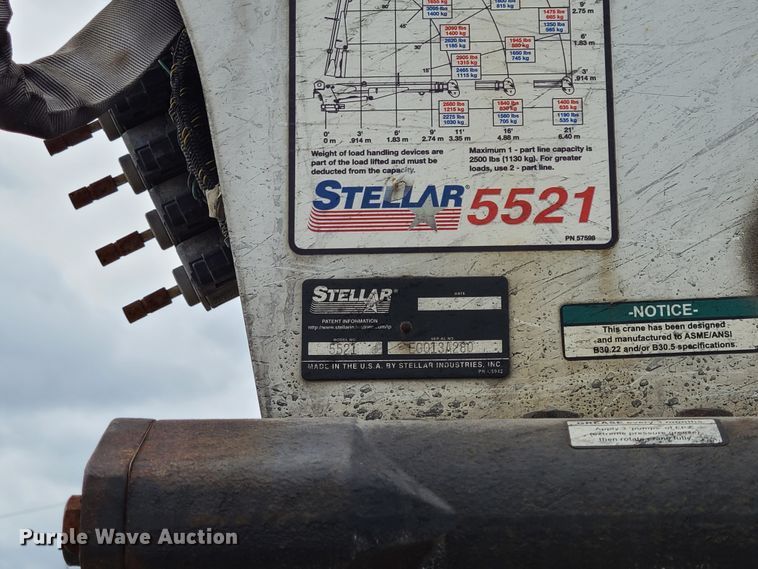 image for item DL8778 2013 International DuraStar 4300  utility / service truck