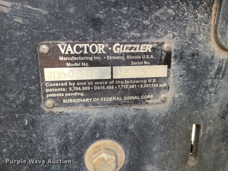 image for item DL8781 2015 International WorkStar 7400  sewer jetter truck