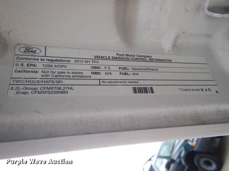 image for item DL8787 2012 Ford F350 Super Duty  pickup truck