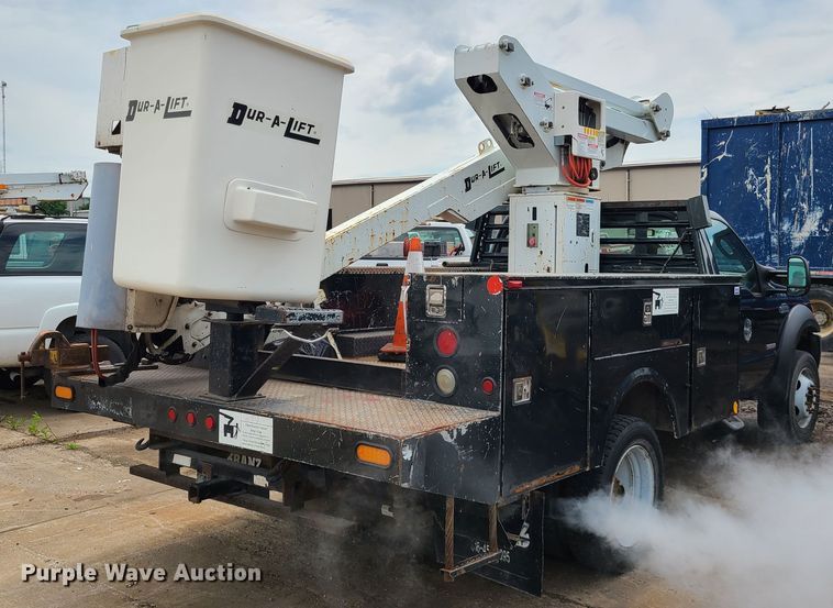 image for item DL8794 2007 Ford F550 Super Duty  bucket truck