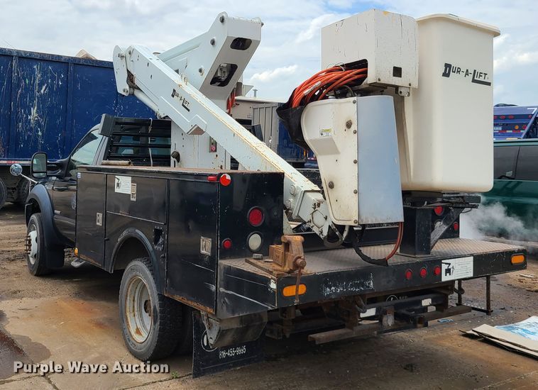 image for item DL8794 2007 Ford F550 Super Duty  bucket truck