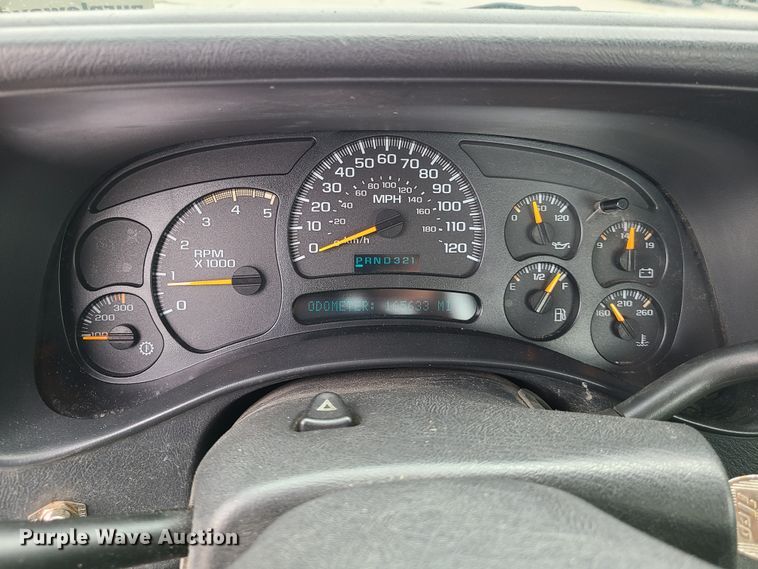 image for item DL8799 2005 Chevrolet Silverado 2500HD  pickup truck