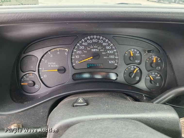 image for item DL8799 2005 Chevrolet Silverado 2500HD  pickup truck