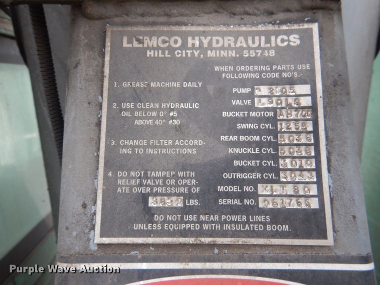 image for item DL8807 2007 International 7600  crane truck