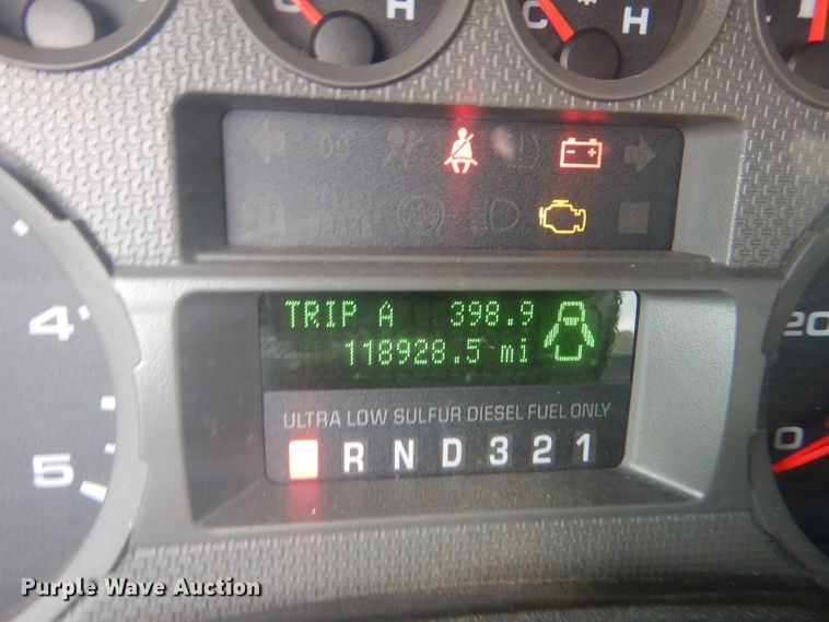 image for item DL8819 2008 Ford F350 Super Duty XL  SuperCab utility bed pickup truck