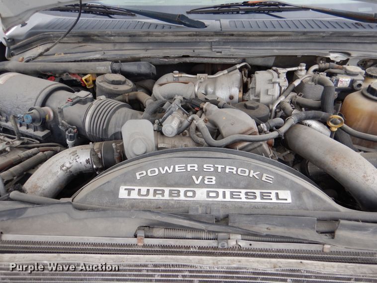 image for item DL8819 2008 Ford F350 Super Duty XL  SuperCab utility bed pickup truck