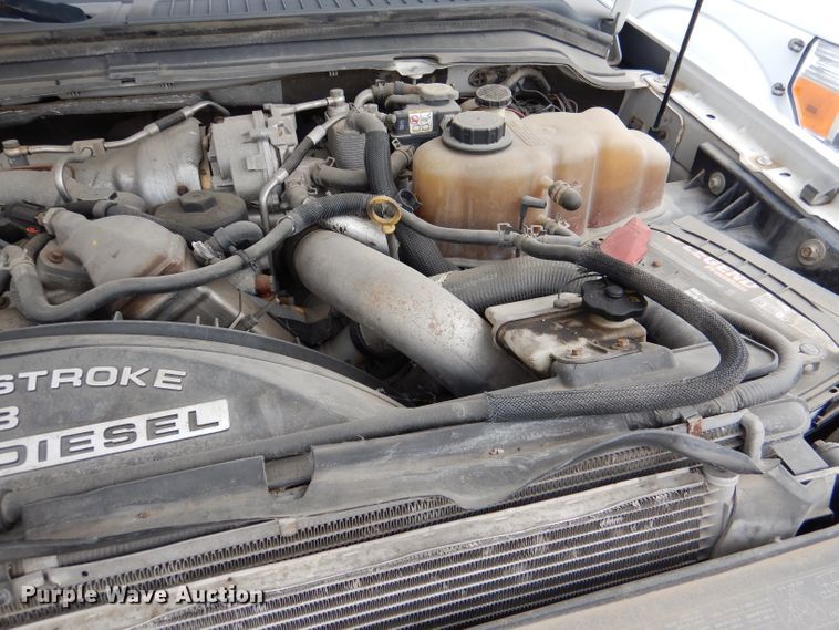 image for item DL8819 2008 Ford F350 Super Duty XL  SuperCab utility bed pickup truck