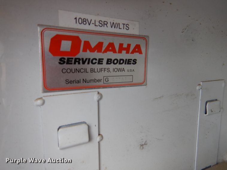 image for item DL8819 2008 Ford F350 Super Duty XL  SuperCab utility bed pickup truck