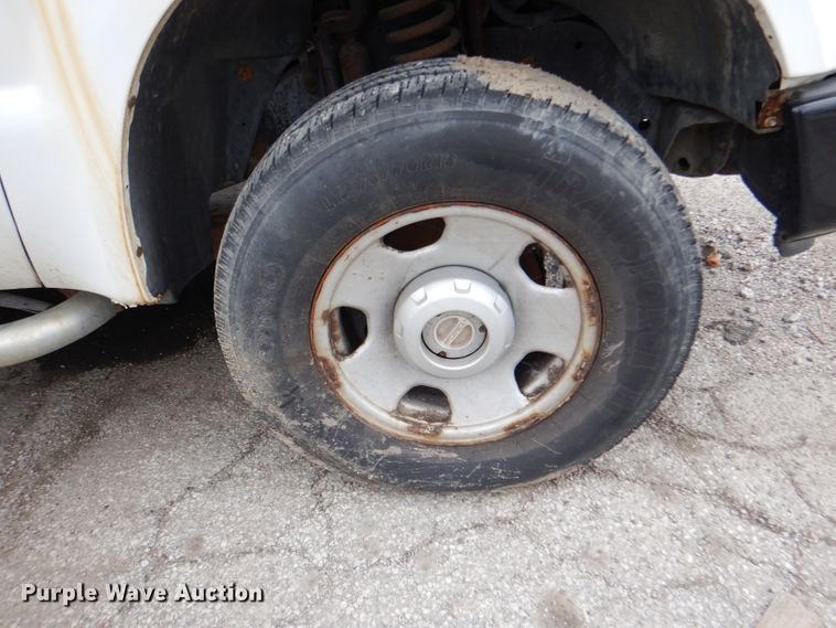 image for item DL8819 2008 Ford F350 Super Duty XL  SuperCab utility bed pickup truck