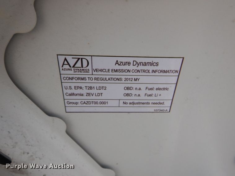 image for item DL8828 2012 Ford Transit Connect  van