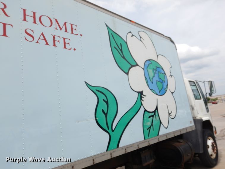 image for item DL8830 1997 Ford 8000  box truck