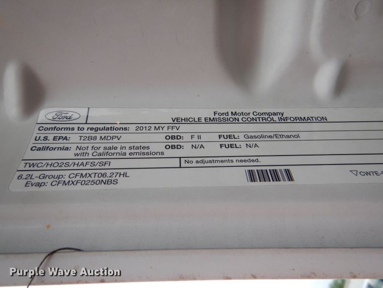 image for item DL8833 2012 Ford F350 Super Duty XL  pickup truck