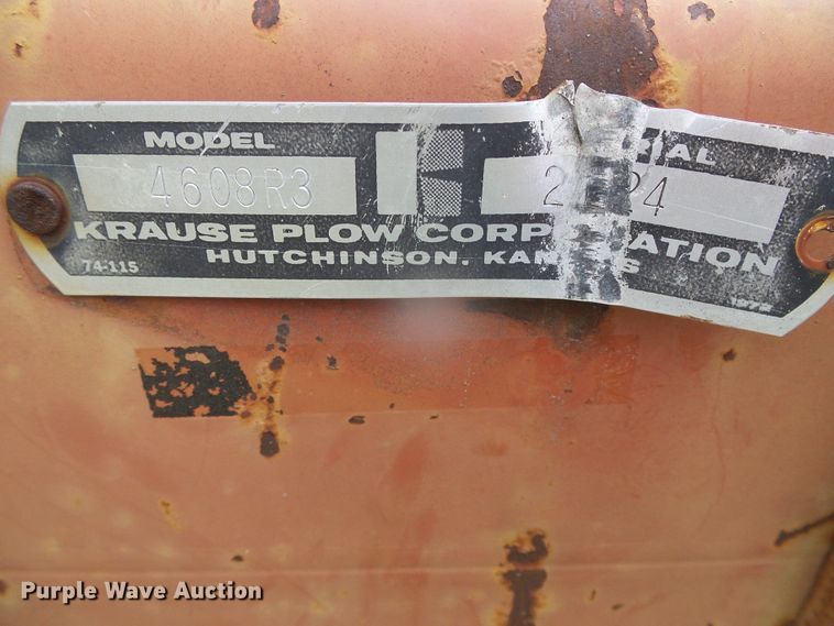 image for item DI5600 Krause 4608R3  row crop cultivator