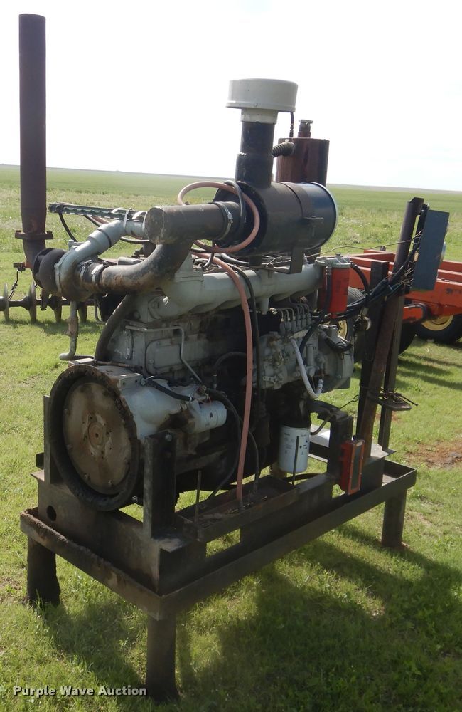 image for item DL0315 Daewoo six cylinder diesel irrigation engine