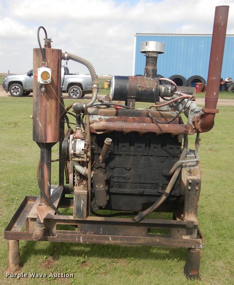 image for item DL0315 Daewoo six cylinder diesel irrigation engine