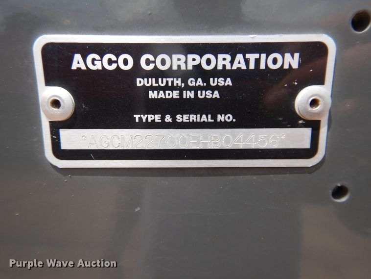 image for item DL0333 2017 Massey Ferguson 2270  large square baler