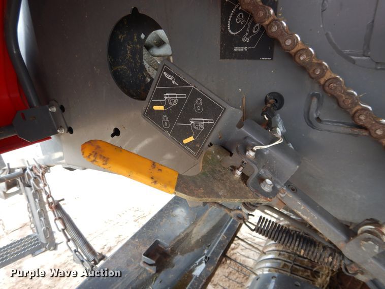 image for item DL0334 2017 Massey Ferguson 2270  large square baler