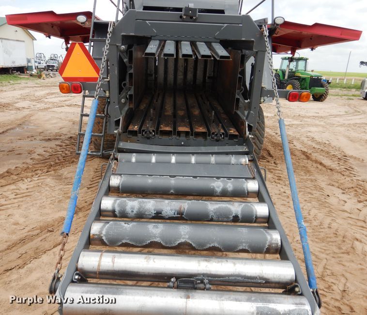 image for item DL0334 2017 Massey Ferguson 2270  large square baler