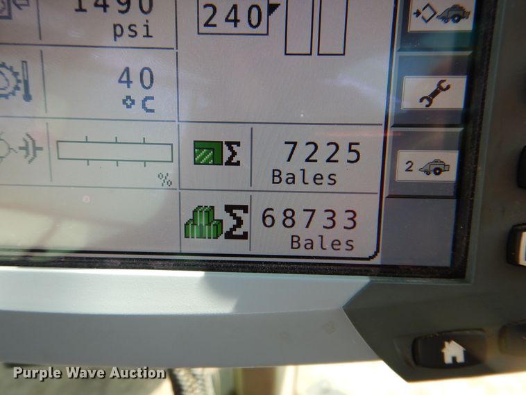 image for item DL0334 2017 Massey Ferguson 2270  large square baler