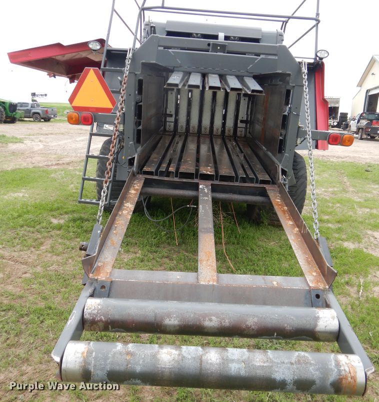 image for item DL0335 2017 Massey Ferguson 2270  large square baler