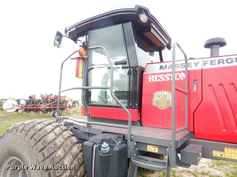 image for item DL0336 2017 Massey Ferguson WR9870  windrower