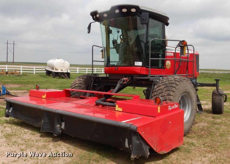 image for item DL0337 2017 Massey Ferguson WR9870  windrower