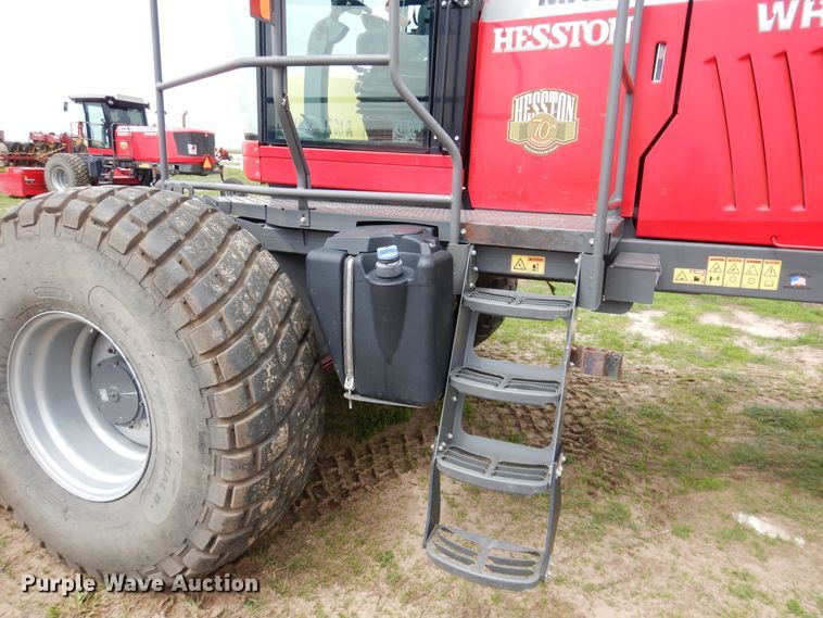 image for item DL0337 2017 Massey Ferguson WR9870  windrower
