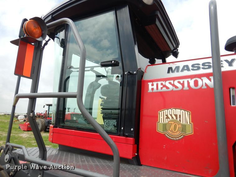 image for item DL0337 2017 Massey Ferguson WR9870  windrower