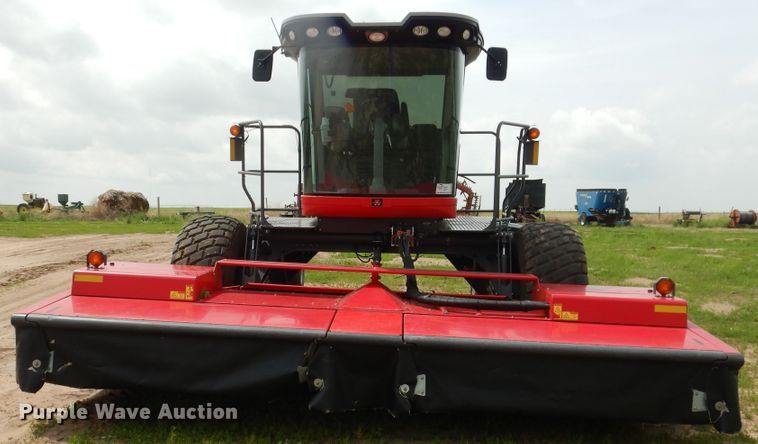 image for item DL0338 2017 Massey Ferguson WR9870  windrower