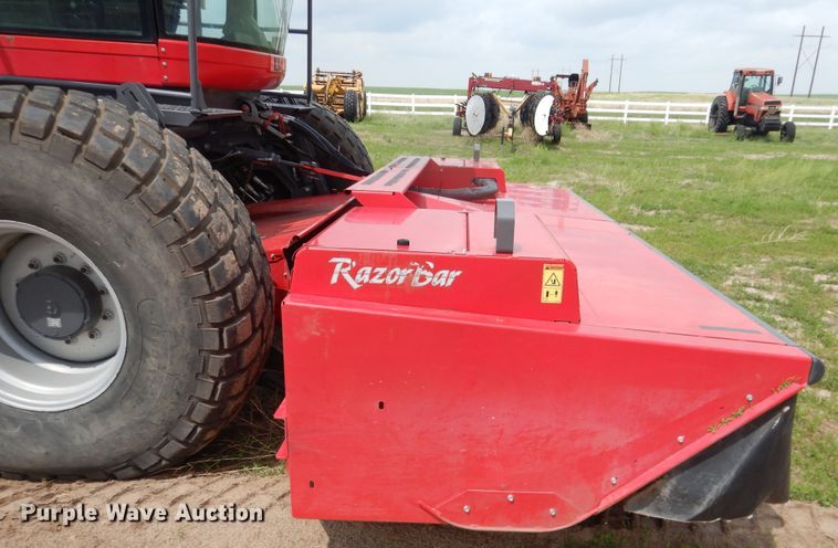 image for item DL0338 2017 Massey Ferguson WR9870  windrower