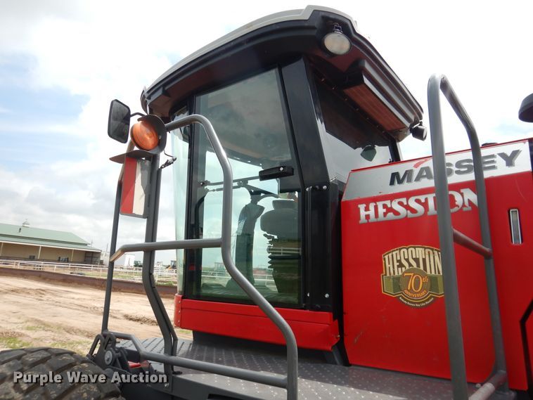 image for item DL0338 2017 Massey Ferguson WR9870  windrower