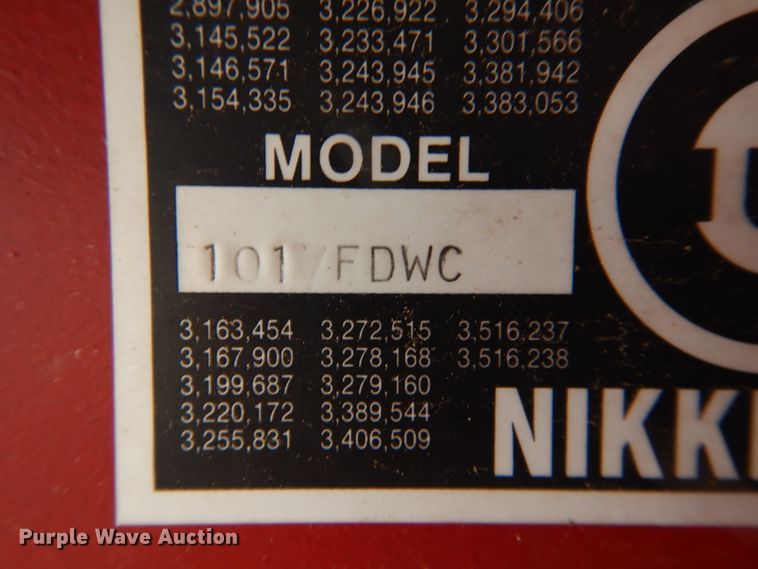 image for item DL0341 Darf FD1017 W series hay rake