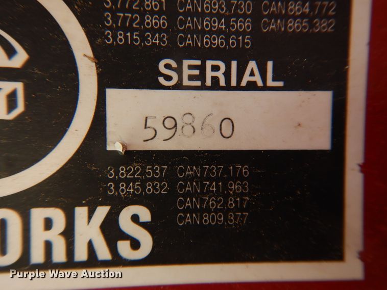 image for item DL0341 Darf FD1017 W series hay rake