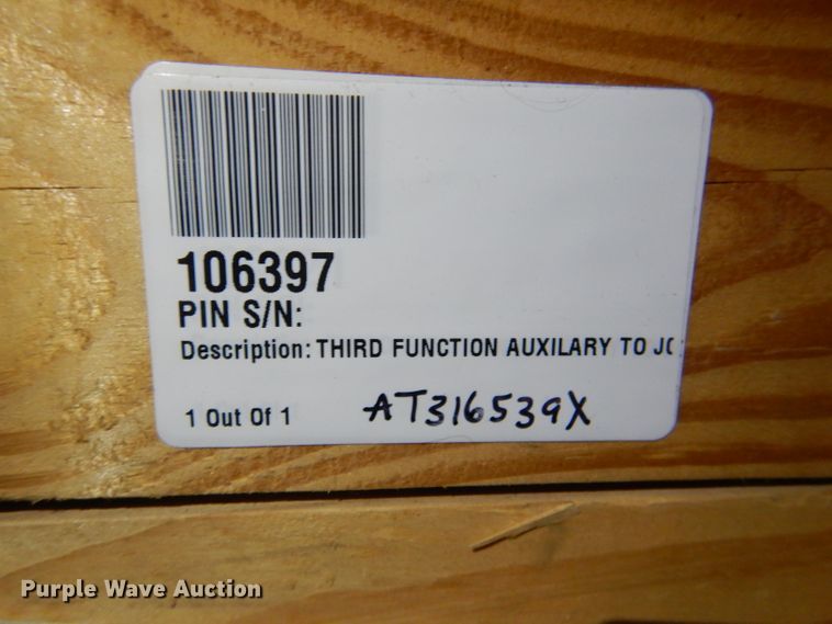 image for item DL8180 John Deere third function auxiliary two joystick conversion kit