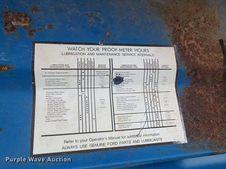 image for item DN6761 Ford 4600  tractor