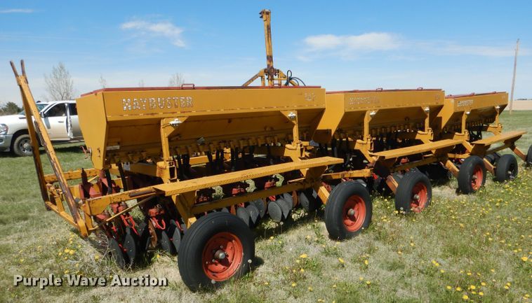 image for item FI9081 HayBuster 107  twin row grain drill