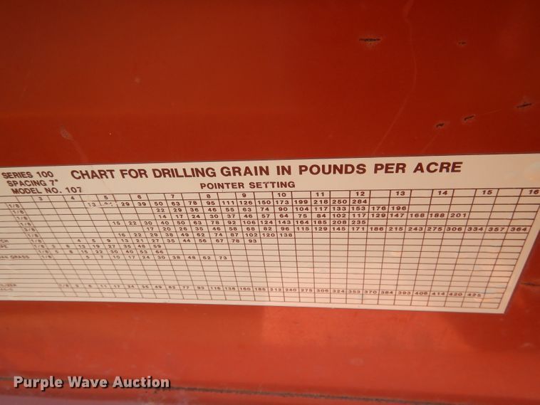 image for item FI9081 HayBuster 107  twin row grain drill