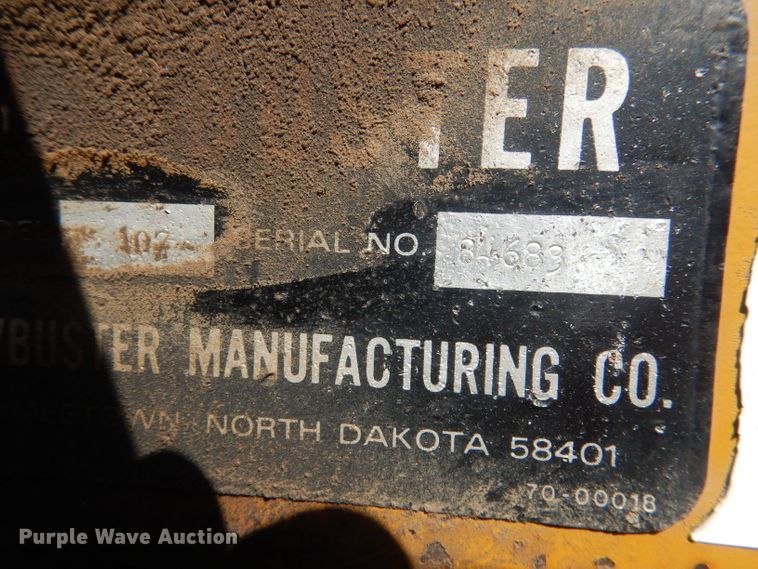 image for item FI9081 HayBuster 107  twin row grain drill