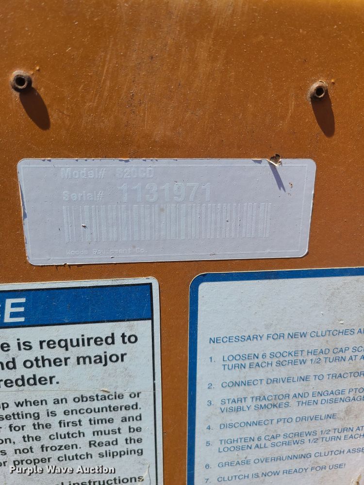 image for item HE9714 Woods S20CD  flail mower