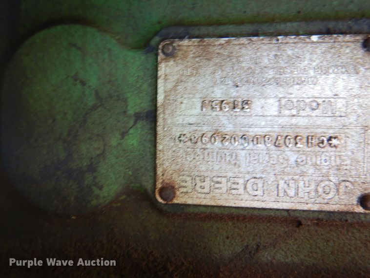 image for item IA9770 John Deere 1250  tractor